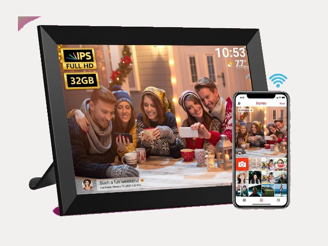 Porta-retratos Digital Wi-Fi FRAMEO